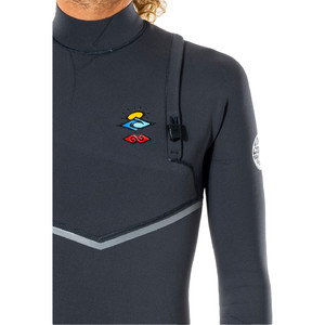 2022 Rip Curl E-bomb 4/3mm Zip Free Hommes Wsmywe - Anthracite